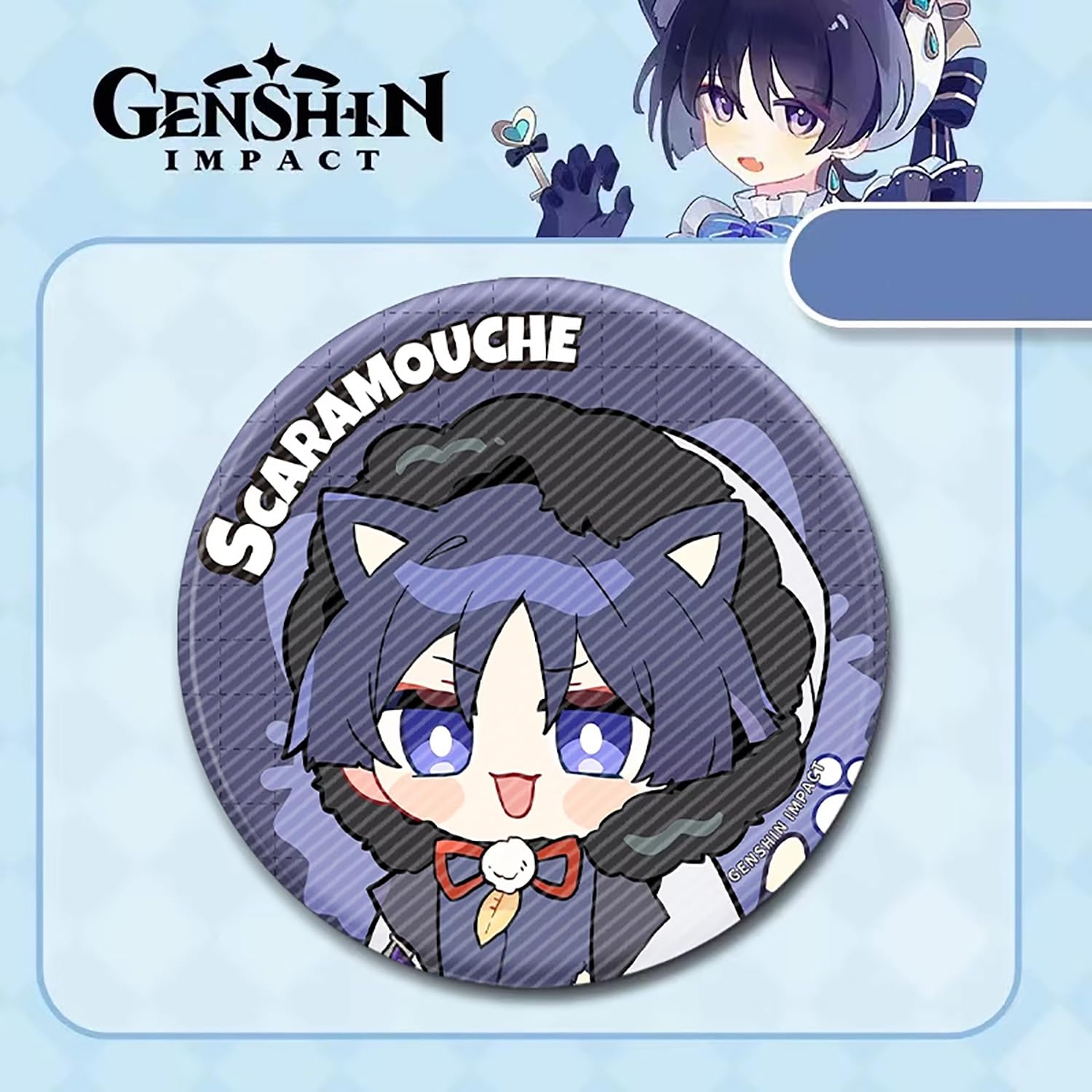 Amazon.co.jp: 原神 愚人衆 執行官 缶バッジ 4点セット 放浪者